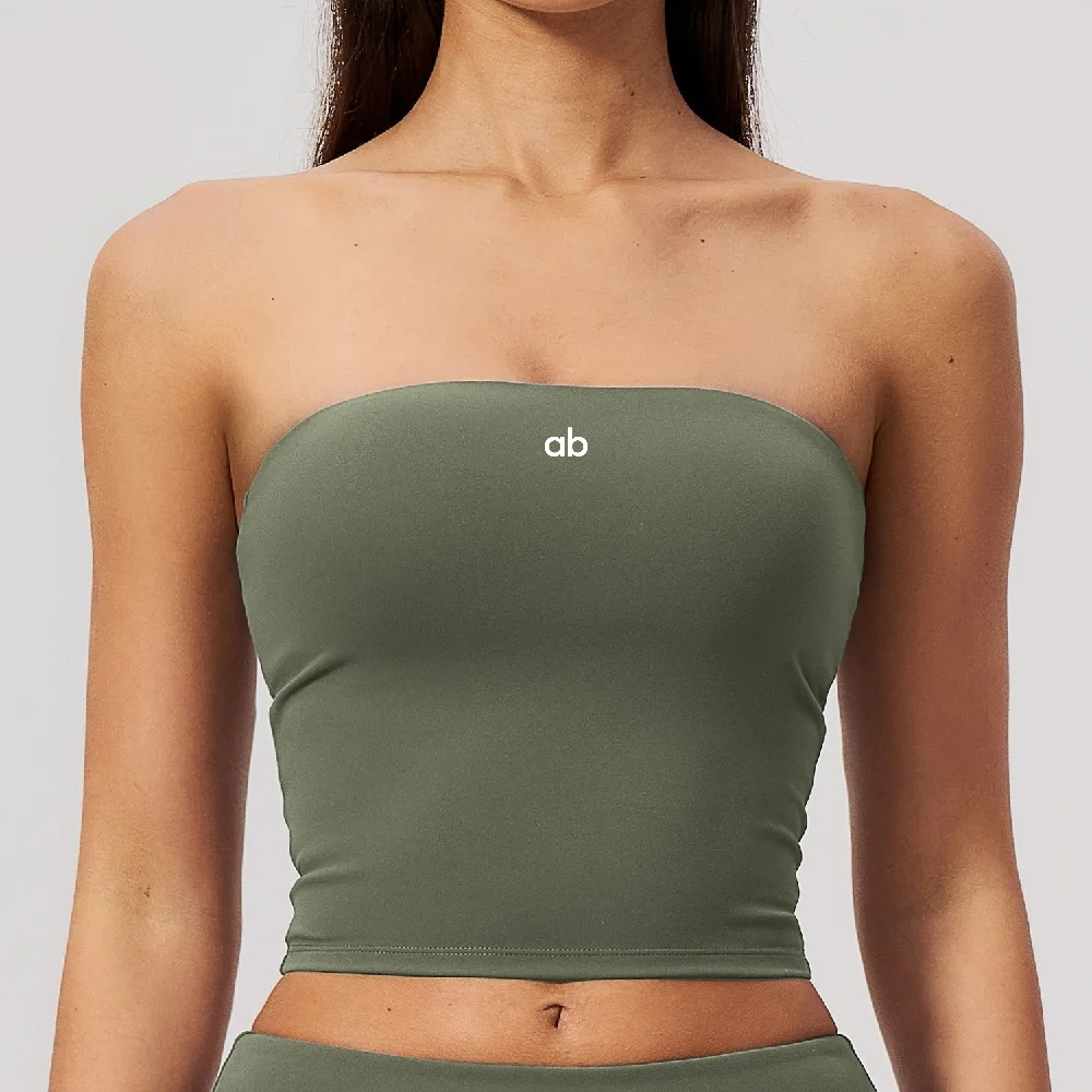 Strapless Bra Backless - Women Strapless Backless Sports Bra Padded