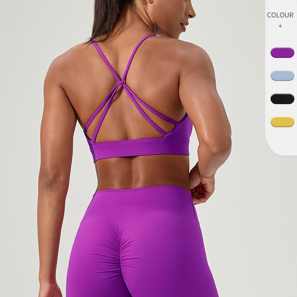 Women's Sexy Yoga Bra Cross St - Sports Bra High Impact review and price